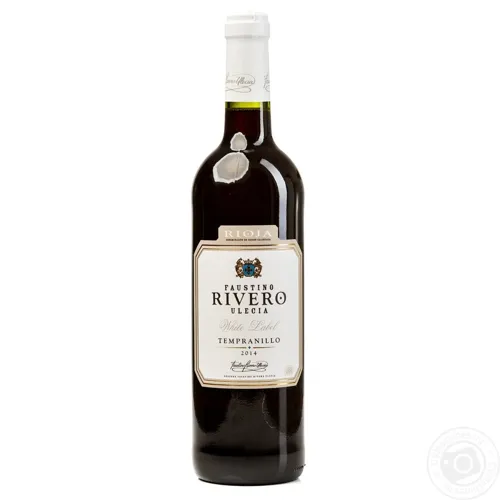 Вино Faustino Rivero Ulecia White Label Tempranillo Rioja червоне сухе 12,5% 0,75л