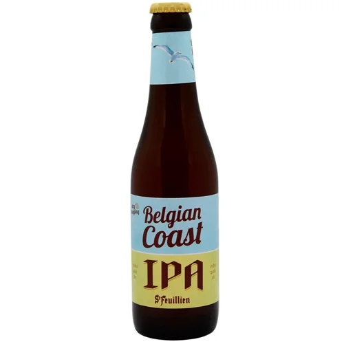 Пиво St-Feuillien Belgian Coast IPA світле фільтроване 5,5% 0,33л