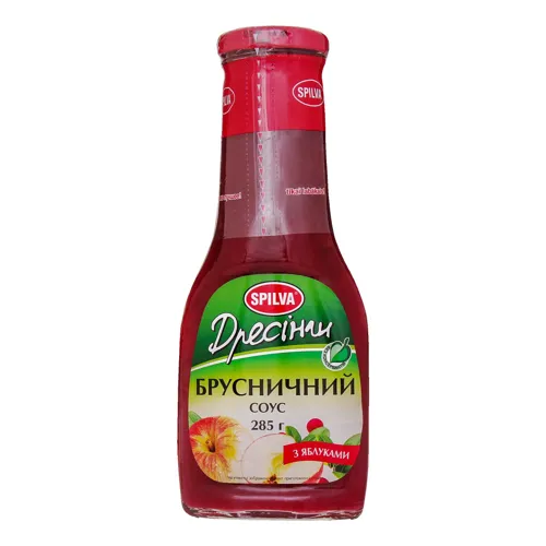 Соус з яблуками Брусничний Spilva 285г