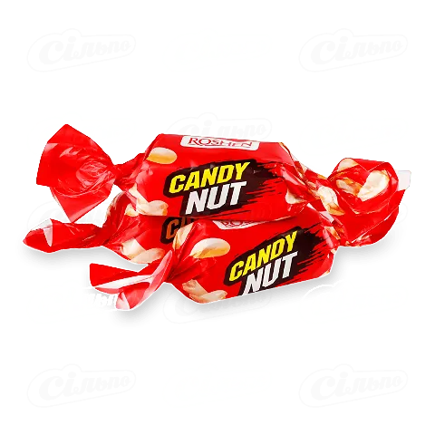 Цукерки Roshen Candy Nut карамель з арахісом, кг