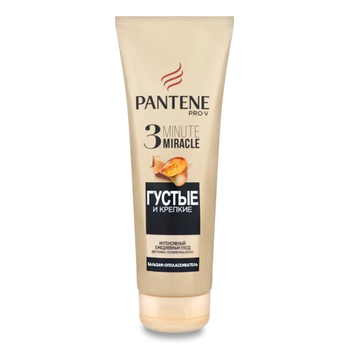 Бальзам-ополіскувач Густе та Міцне 3 Minute Miracle Pantene Pro-V, 200мл