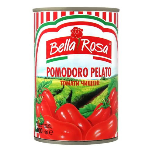 Томати чищені Bella Rosa з/б 400г