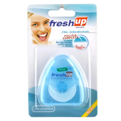 Нитка для зубів FreshUp освіжаюча 50м
