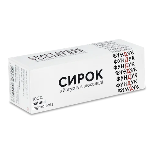 Сирок 15% З Йогурту В Шоколаді Фундук, Картонна Упаковка, 48г