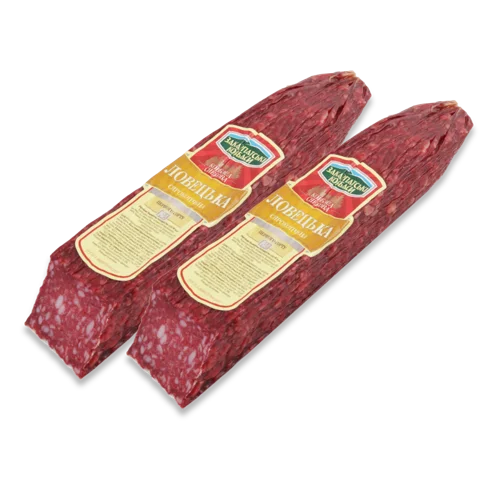 Ковбаса Ловецька Закарпатські Ковбаси Сирокопчена, кг