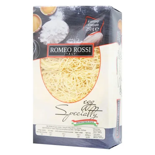 Макарони яєчні Romeo Rossi Тальоліні 250г