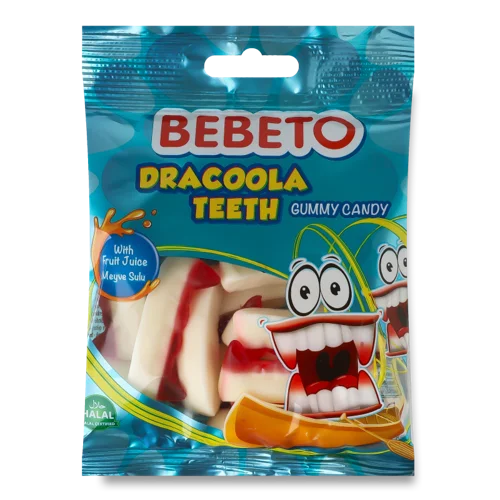 Жувальні Цукерки Dracoola Teeth, в/ґ, 80г