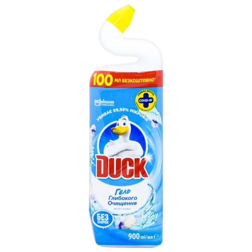 Засіб чистячий Duck Морський для унітазу 900мл