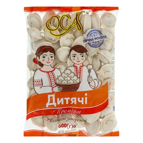Пельмені Дитячі Оса м/у 600г