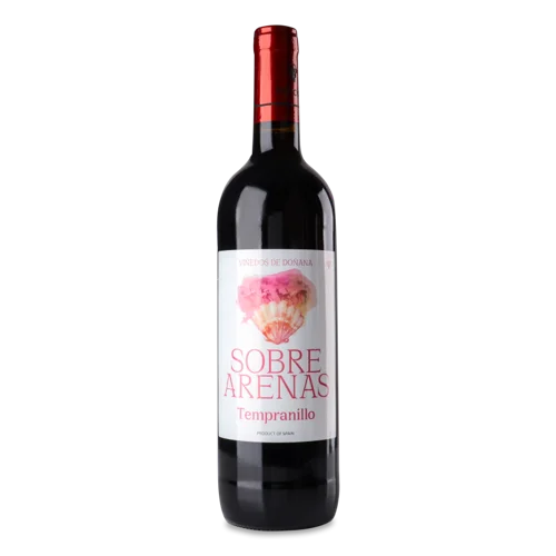 Вино Червоне Сухе Tempranillo Sobre Arenas, в/ґ, 0.75л, 12%