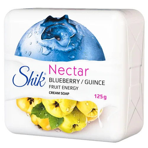 Крем-мило тверде Shik Nectar чорниця та айва 125г
