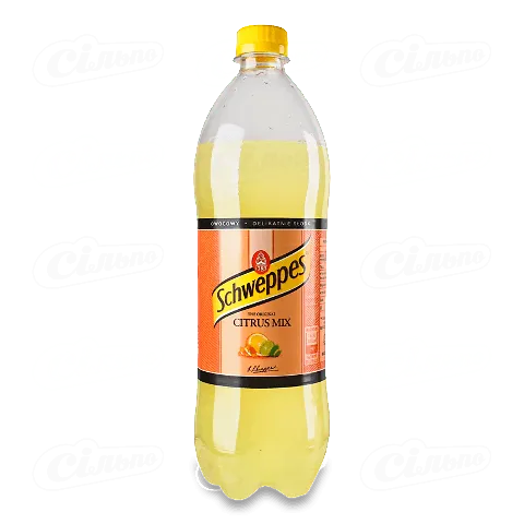 Напій Schweppes «Цитрус» мікс безалкогольний газований, 0,85л