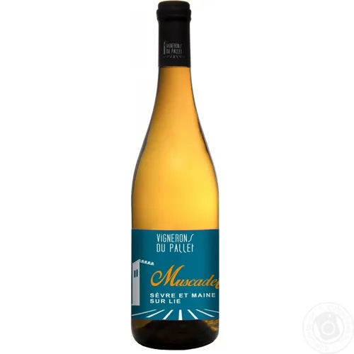 Вино Vignerons du Pallet Muscadet Serve et Maine біле сухе 11,5% 0,75л