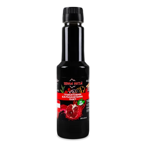 Оцет Бальзамічний Гранатовий Вищого Ґатунку, п/пл 200мл