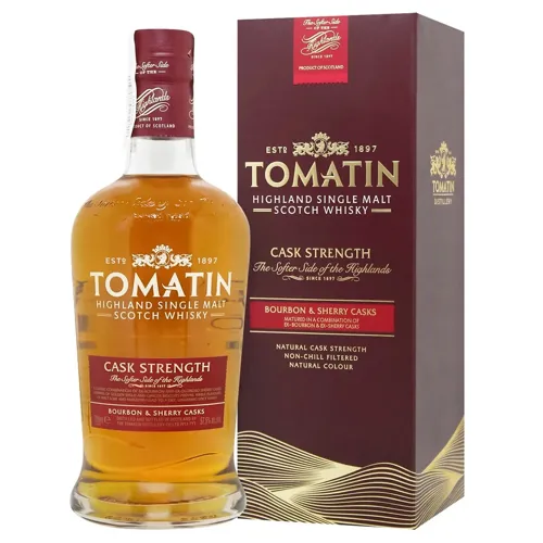 Віскі Tomatin Cask Strength 57,5% 0,7л
