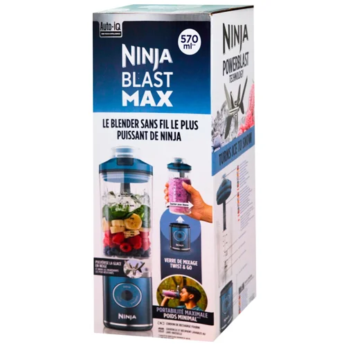 Блендер Ninja Blast Max BC251EUNV акумуляторний портативний блакитний