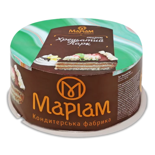 Торт Повітряно-Білковий Хрещатий Парк Маріам к/у, 500 г