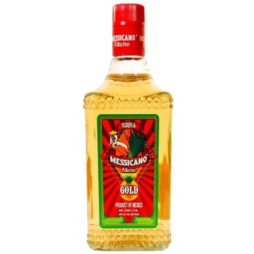 Текіла Messicano Alteno Gold 40% 0,75л