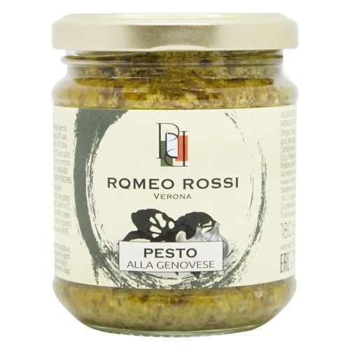 Крем-паста Romeo Rossi Pesto alla Genovese з часником 180г