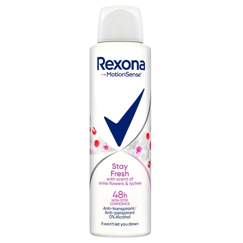 Антиперспірант аерозольний Rexona Stay Fresh білі квіти та лічі 150мл