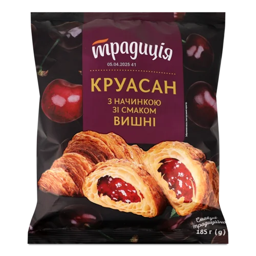 Круасан З Вишневою Начинкою, В/ґ, 185 Г