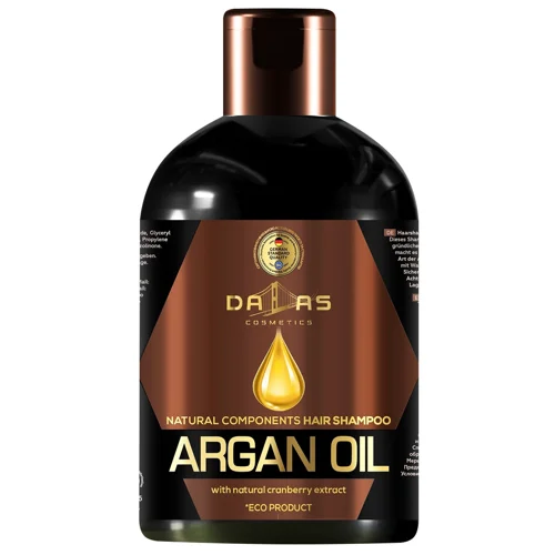 Шампунь Dalas Natural Component з натуральним екстрактом журавлини й аргановою олією 1л