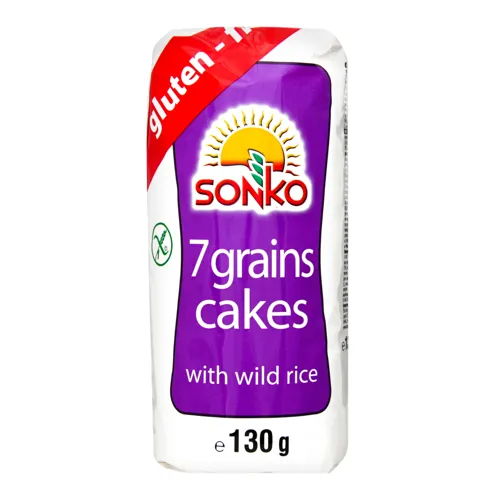 Галети 7 злаків з диким рисом Sonko м/у 130г