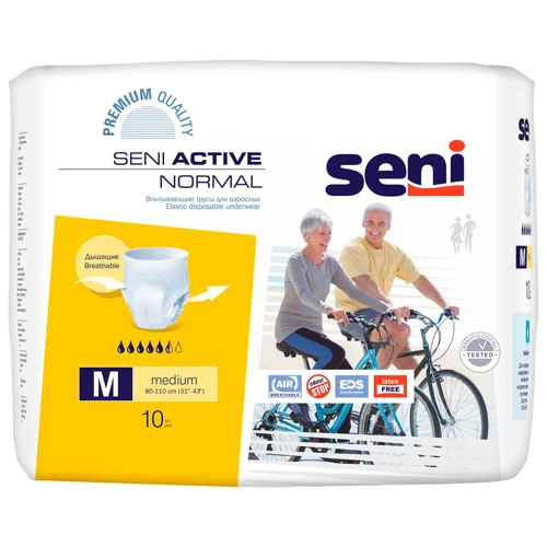 Труси поглинальні для дорослих Seni Normal Medium 10шт