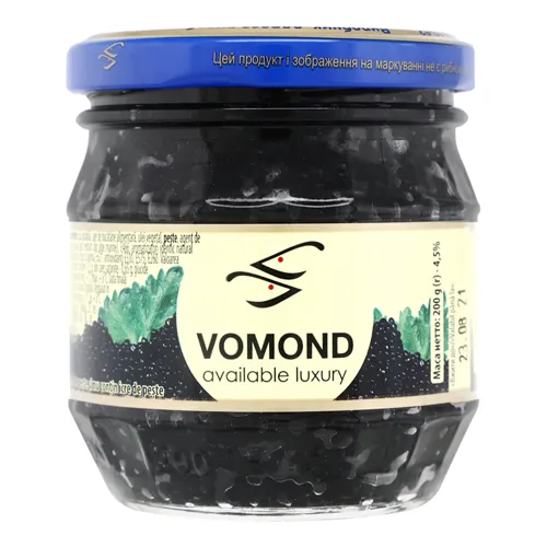 Ікра імітована зерниста чорна Vomond с/б 200г