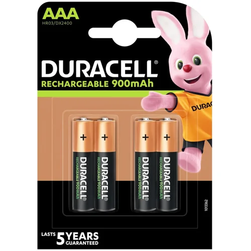 Акумулятор Duracell Recharge Turbo AAA 900mAh 4шт