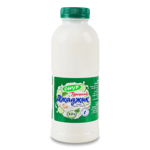 Кисломолочний Напій 2.5% Вищого Ґатунку Джаджик Турецький п/пл, 500мл