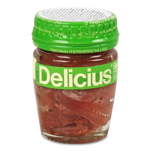 Анчоуси Delicius філе в соняшниковій олії