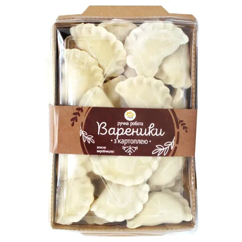 Вареники The Local Food з картоплею заморожені 700г