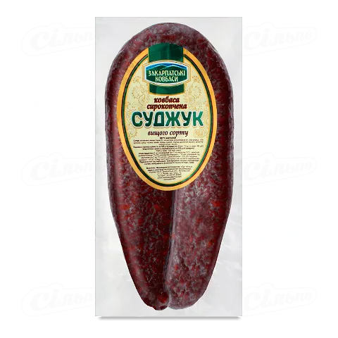 Ковбаса «Світ м'яса» «Суджук» сиров'ялена вищого ґатунку, кг