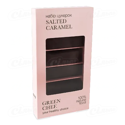 Набір цукерок Green Chef Salted Caramel, 180г