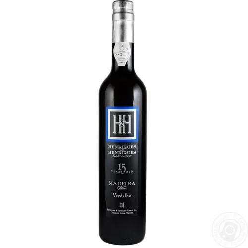 Вино Henriques & Henriques Madeira Verdelho біле солодке 19% 0,5л