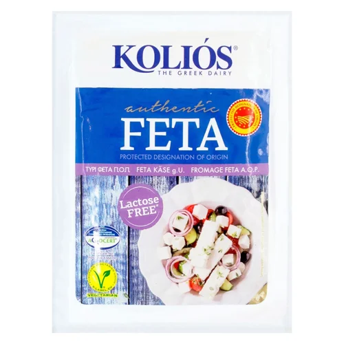 Сир Kolios Фета безлактозний 43% 150г
