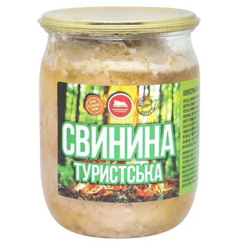 Свинина ТМК Туристська консервована 500г