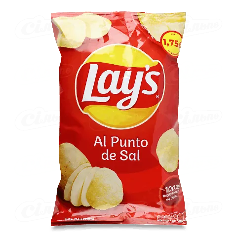 Чіпси картопляні Lay's з сіллю, 145г