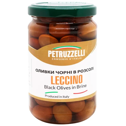 Маслини Petruzzelli Leccino в розсолі 314мл