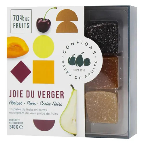 Мармелад Confidas Joie Du Verger фруктовий 240г