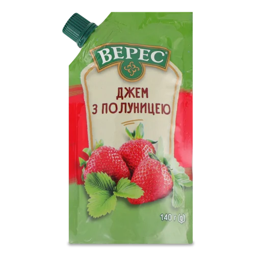 Джем Полуничний Вищого Ґатунку, С/Б 140г