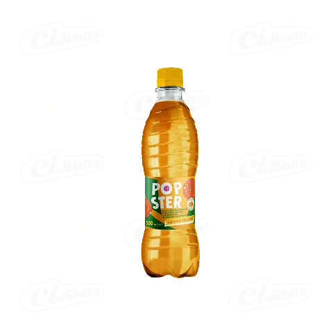 Напій соковмісний Popster Sunny Orange сил/газ, 500мл