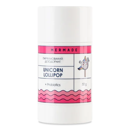 Дезодорант парфумований з пробіотиком Unicorn Lollipop Marmade, 50г
