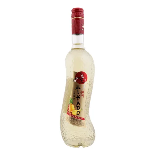 Напій винний 0.7л 6-6.9% білий солодкий слабоалкогольний Ананас Mikado пл