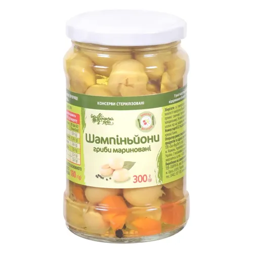 Шампіньйони Українська Зірка 300г
