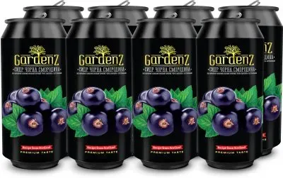 Сидр GardenZ Чорна смородина 5,4% 0,5л
