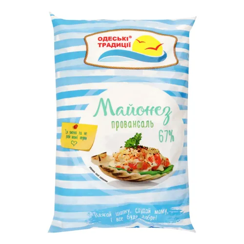 Майонез 67% Провансаль Одеські традиції м/у 600г