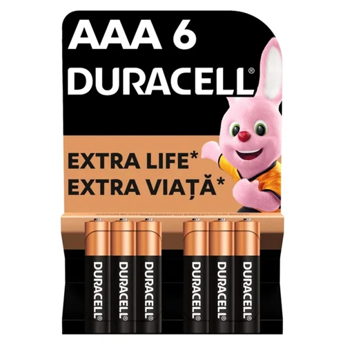Батарейки Duracell ААА 6шт