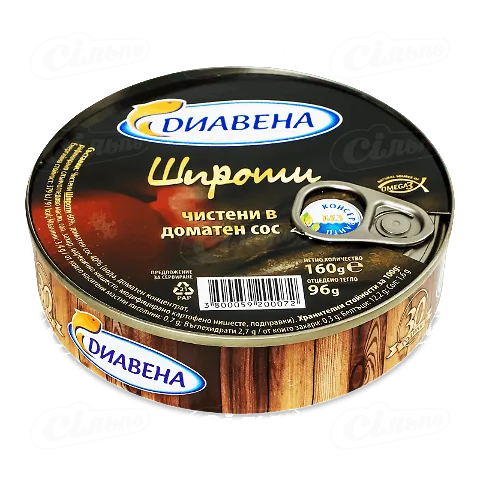 Шпроти Diavena в томатному соусі, 160г